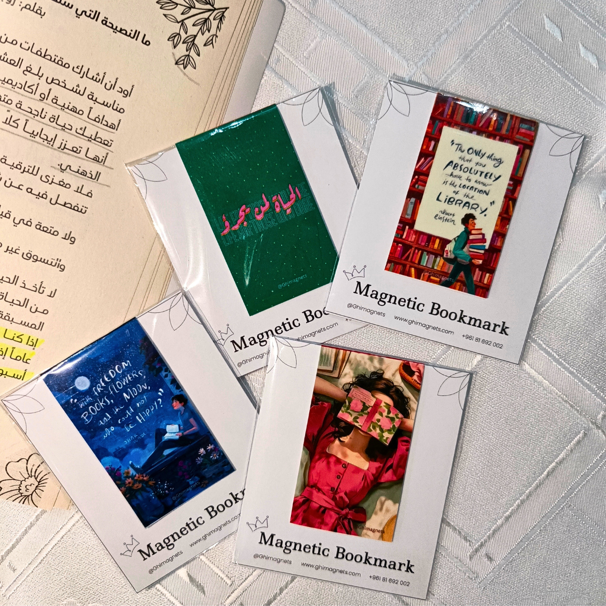 Magnetic Bookmarks
